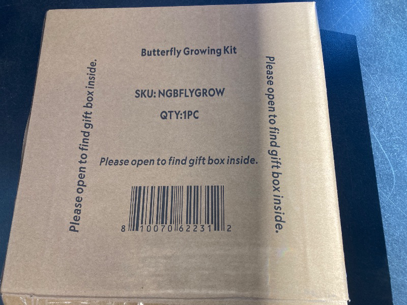 Photo 1 of NATIONAL GEOGRAPHIC Butterfly Growing Kit - Butterfly Habitat Kit with Voucher to Redeem 5 Caterpillars (S&H Not Included), Butterfly Cage, Feeder (Amazon Exclusive)