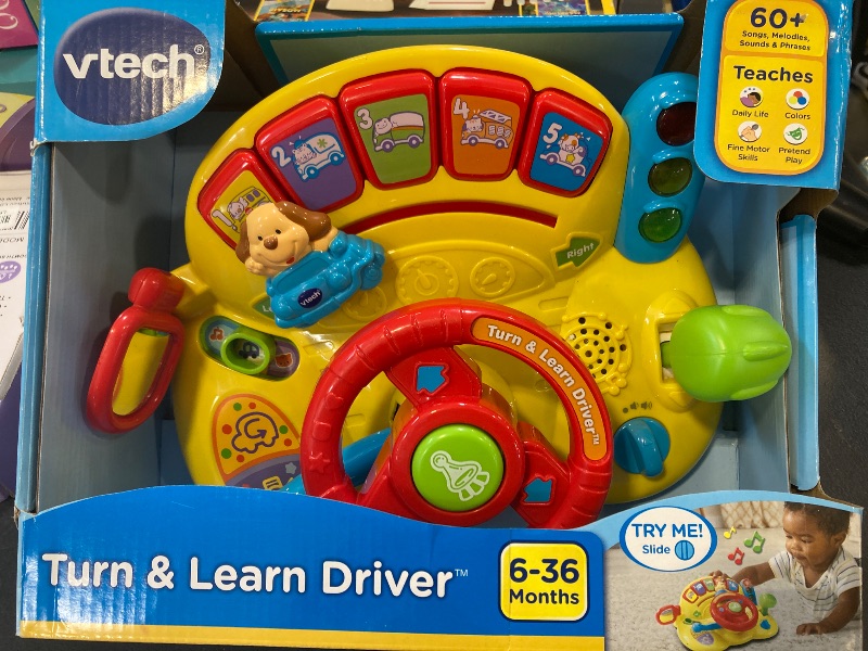 Photo 1 of VTech Turn and Learn Driver, Yellow