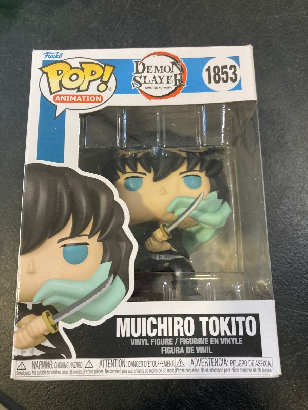 Photo 1 of Funko Pop Animation: Demon Slayer - Muichiro - (Attack) - 1/6 Odds for Rare Chase Variant - Collectable Vinyl Figure - Gift Idea - Official Merchandise - Toys for Kids & Adults - Anime Fans