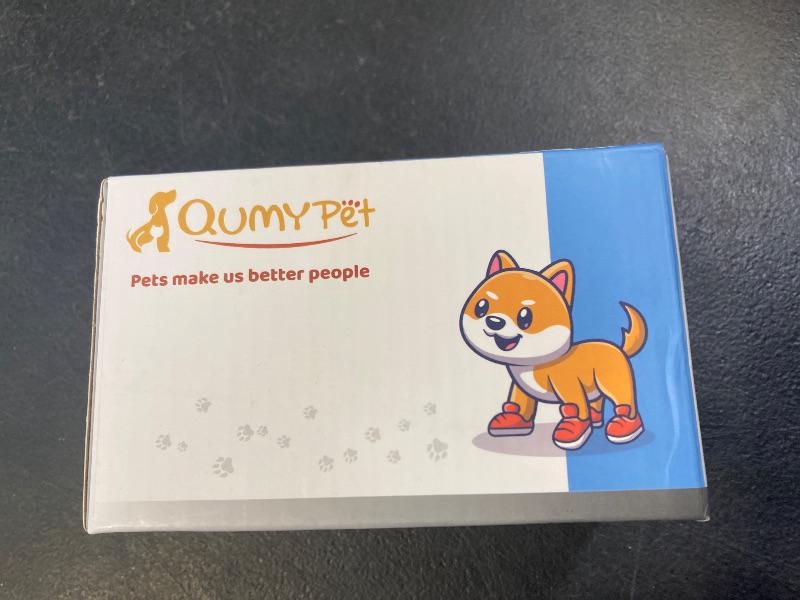 Photo 1 of QUMY Dog Shoes for Large Dogs, Medium Dog Boots & Paw Protectors for Winter Snowy Day, Summer Hot Pavement, Water-Resistant in Rainy Weather, Outdoor Walking, Indoor Hardfloors Skid-Resistant Sole