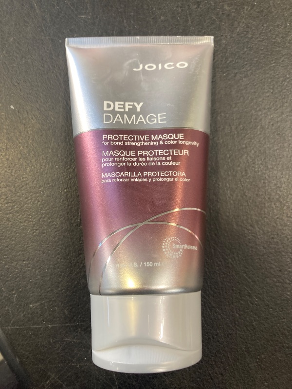 Photo 1 of Joico Defy Damage Protective Masque | For Color-Treated Hair | Strengthen Bonds & Preserve Hair Color | With Moringa Seed Oil & Arginine | 5.1 Fl Oz