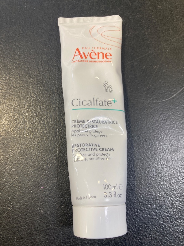 Photo 1 of Avène Cicalfate+ Restorative Protective Cream, postbiotic skincare for sensitive skin, helps restore skin barrier, face and body, safe for infants, children and adults, 3.3 Fl Oz