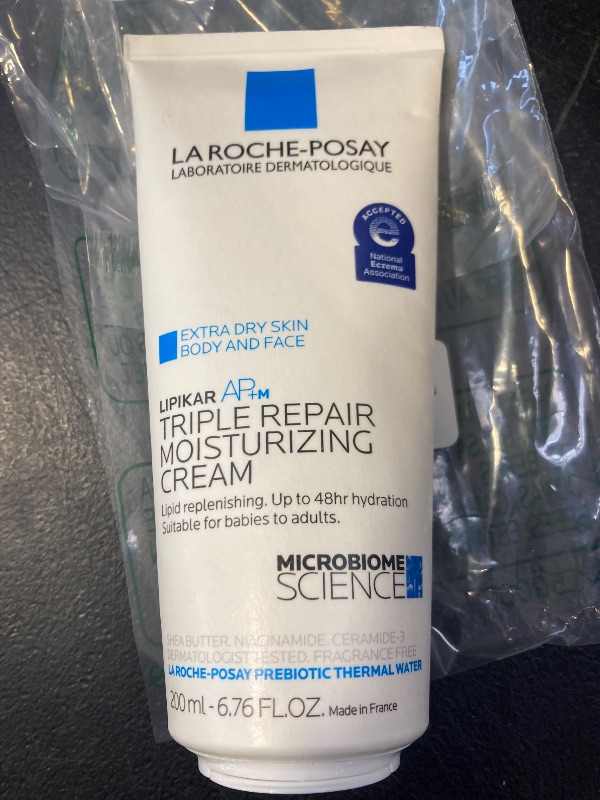 Photo 1 of La Roche-Posay Lipikar AP+ Triple Repair Moisturizing Cream, Face & Body Lotion For Dry Skin, Shea Butter & Niacinamide Moisturizer, Gentle Face & Body Cream For Dry, Rough & Sensitive Skin