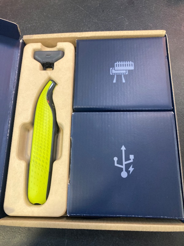 Photo 1 of Philips Norelco OneBlade 360 Hybrid Face, Electric Beard Trimmer and Shaver, with 360 Blade Technology, 1x 360 Blade for Face, 5in1 Adjustable Comb, Model QP2724/90