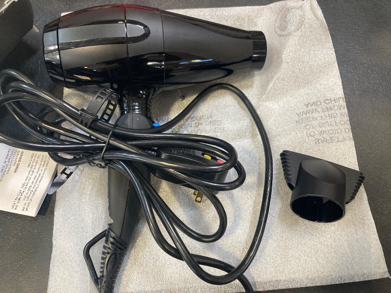 Photo 1 of BaBylissPRO Hair Dryer, Nano Titanium Portofino 2000-Watt Blow Dryer, Hair Styling & Appliances, Black, BPOR1