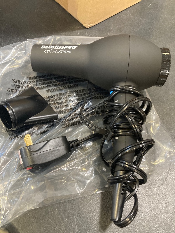 Photo 1 of BaBylissPRO Hair Dryer, Ceramix Xtreme 2000-Watt Blow Dryer, Hair Styling Tools & Appliances, BX2000