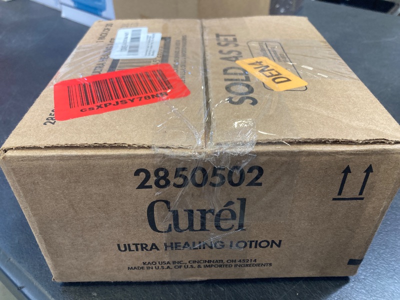 Photo 1 of Curel Ultra Healing Intensive Fragrance-Free Lotion For Extra-Dry Skin, Dermatologist Recommended, Ideal for Sensitive Skin, Cruelty Free, Paraben Free, 1 Oz, Pack of 30