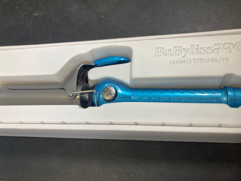 Photo 1 of BaBylissPRO Nano Titanium Spring Curling Iron, 1.5" Professional Spring Hair Curler for Long Lasting Curls & All Hair Types