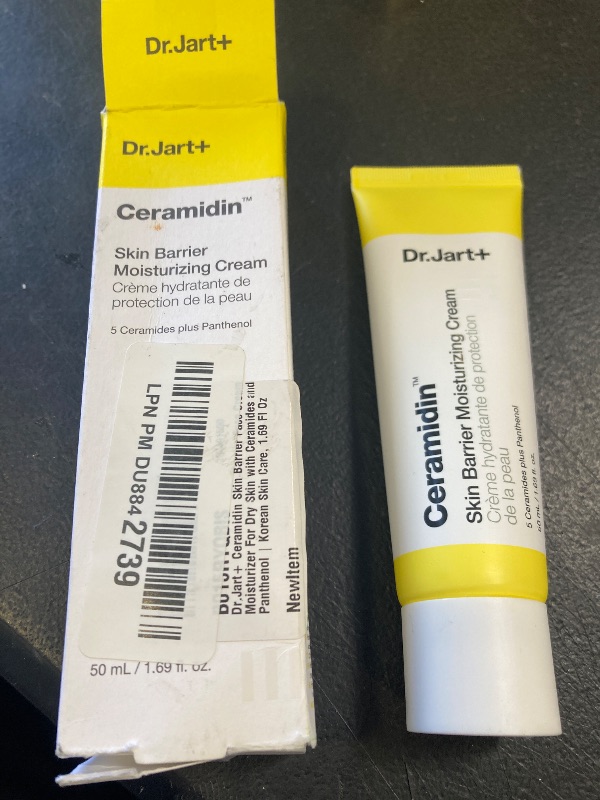 Photo 1 of Dr.Jart+ Ceramidin Skin Barrier Face Cream Moisturizer For Dry Skin with Ceramides and Panthenol | Korean Skin Care, 1.69 Fl Oz