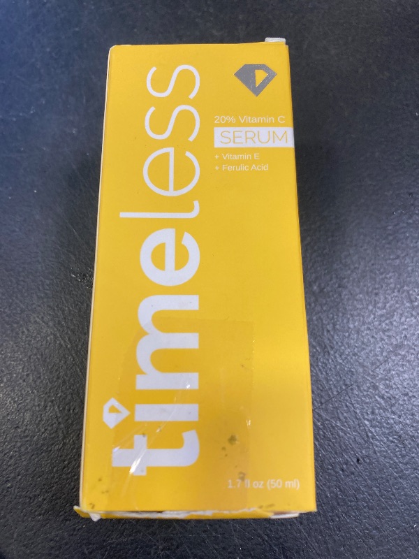 Photo 1 of Timeless Skin Care Vitamin C Serum with Vitamin E & Ferulic Acid - Serum - for Oily & Dry Skin - Fragrance-Free - 1.7 Fl oz