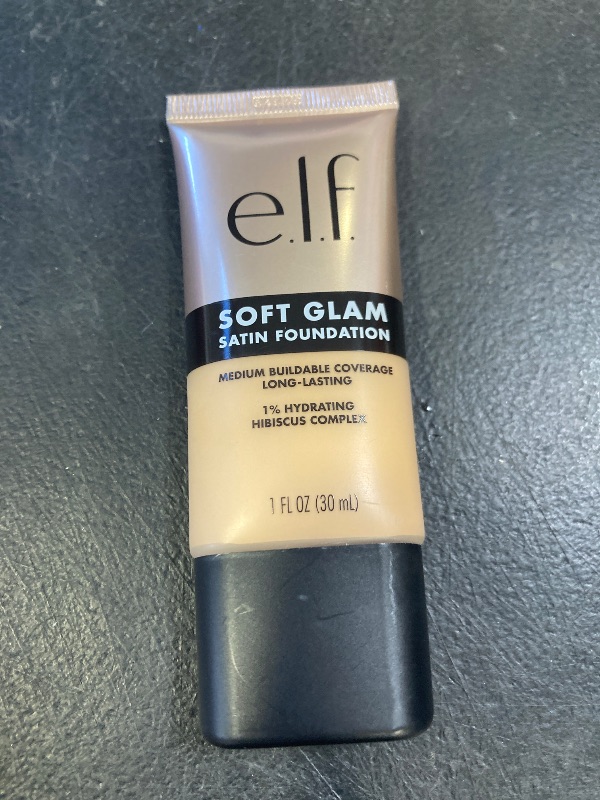 Photo 1 of e.l.f. Soft Glam Foundation, Medium Coverage, Long-Lasting & Buildable Foundation For A Smooth, Satin Finish, Vegan & Cruelty-Free, 24 Light Warm
