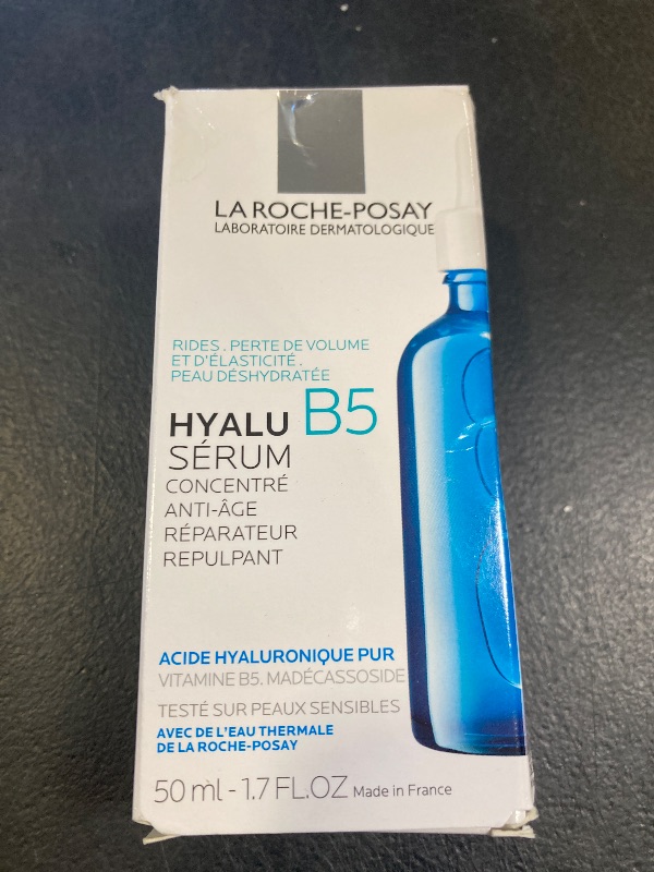 Photo 1 of La Roche-Posay Hyalu B5 Pure Hyaluronic Acid Serum for Face, with Vitamin B5, Anti-Aging Serum for Fine Lines and Wrinkles, Plumps and Repairs Dry Skin, Safe on Sensitive Skin