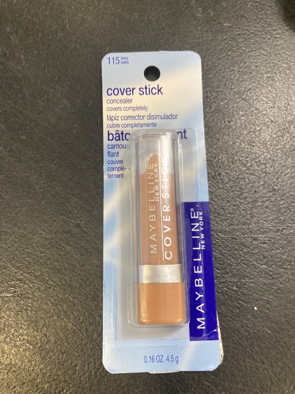 Photo 1 of Maybelline New York Cover Stick Corrector Concealer, Deep Beige, 0.16 oz.