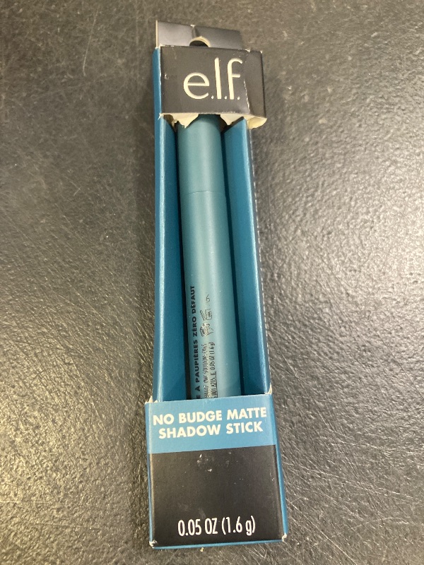 Photo 1 of e.l.f. No Budge Matte Shadow Stick, One-Swipe Cream Eyeshadow Stick, Long-Wear & Crease Resistant, Matte Finish, Out of Sight