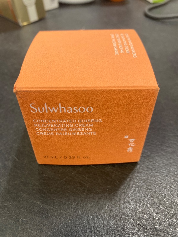 Photo 1 of Sulwhasoo Concentrated Ginseng Rejuvenating Cream- Korean Ginseng & Peptide Anti-Aging Moisturizer with Vitamin C Derivative & Squalane for Wrinkles & Deep Hydration 0.33 fl. oz.