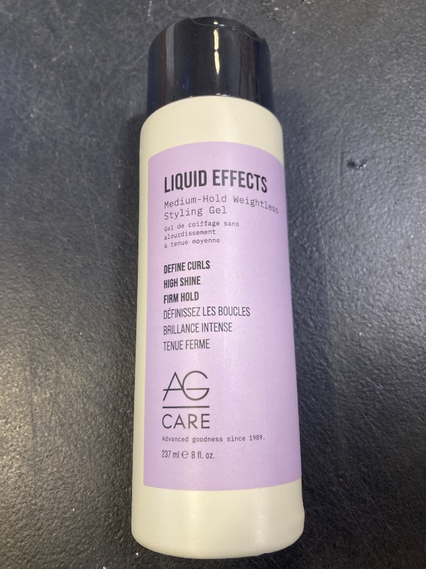 Photo 1 of AG Care Liquid Effects Extra-Firm Styling Lotion, 8 Fl Oz