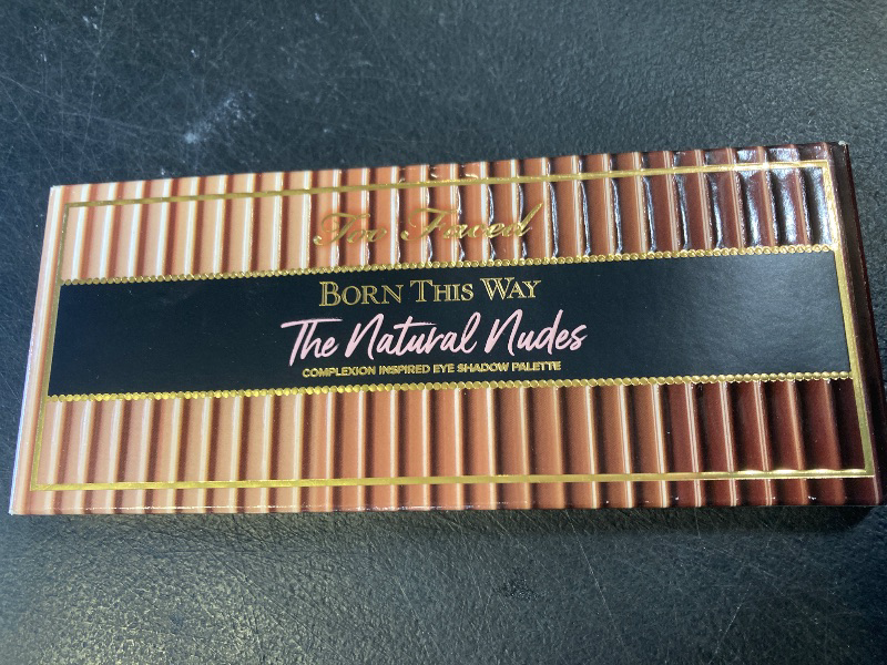Photo 1 of Too Faced Born This Way The Natural Nudes Eye Shadow Palette | High Pigment + Shimmer, 0.42 Ounce