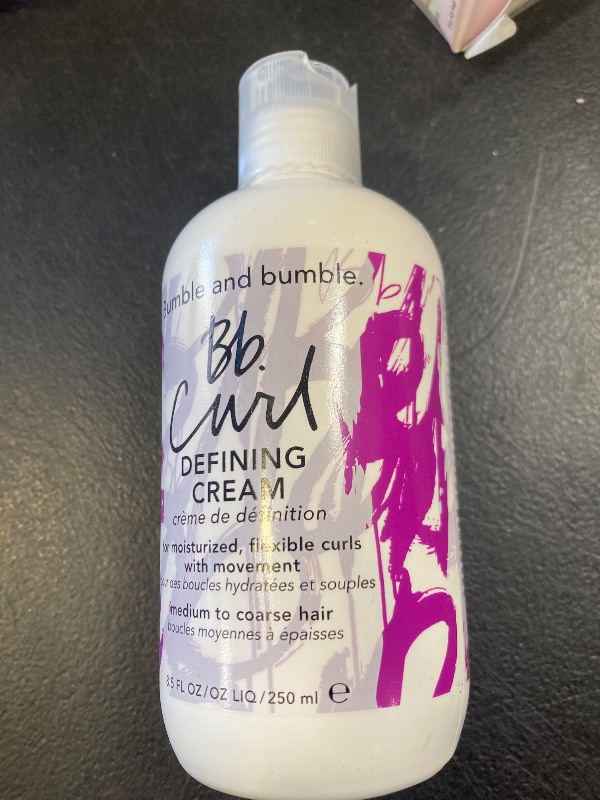 Photo 1 of Bumble and bumble. Curl Defining Styling Cream | For Moisturized Flexible Curls | Anti Frizz | Coily, Curly, Wavy | With Jojaba Oil, Avocado Oil + Coconut Oil | Standard Size, 8.5 Fl Oz