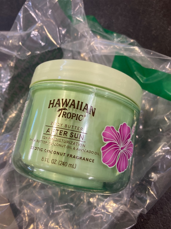 Photo 1 of Hawaiian Tropic After Sun Body Butter with Coconut Oil, 8oz | Hawaiian Tropic After Sun Lotion, Beach Essentials, Summer Vacation Essentials, Tan Extender Lotion, Coconut Body Butter, 8oz