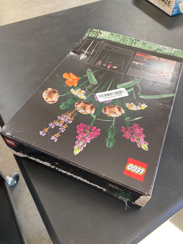 Photo 1 of LEGO Icons Flower Bouquet Building Set - Artificial Flowers for Decoration for Home and Display, Ages 18+ - Gift for Mother's Day - Small Fake Flowers for Table, Desk, Office - 10280
