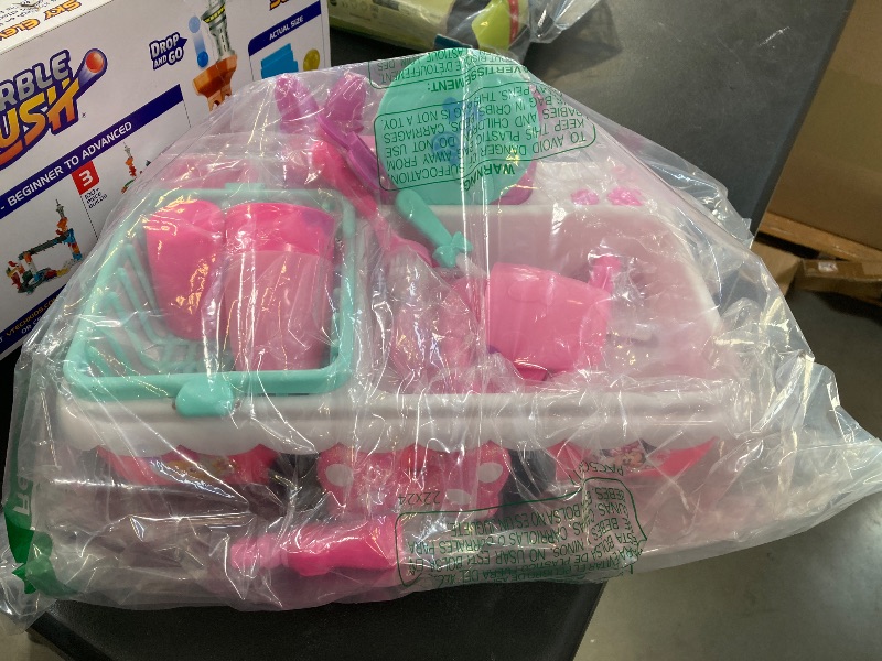Photo 1 of Minnie's Happy Helpers Magic Sink Set, Pretend Play Working Sink, Kids Toys for Ages 3 Up by Just Play