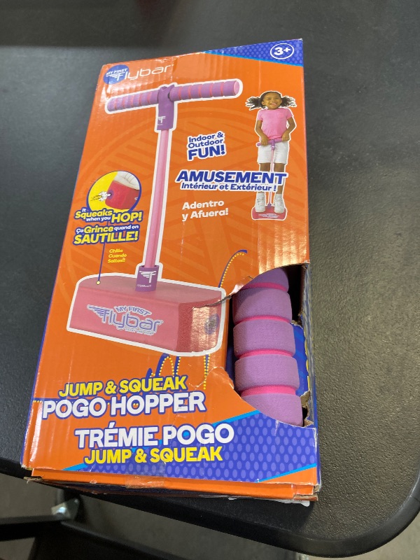 Photo 1 of Flybar My First Foam Pogo Jumper for Kids Fun and Safe Pogo Stick for Toddlers, Durable Foam and Bungee Jumper for Ages 3 and up, Supports up to 250lbs 