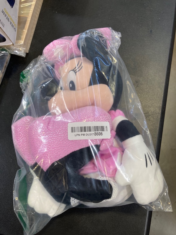 Photo 1 of Disney Junior Mickey Mouse Large 19-inch Plush Minnie Mouse, Officially Licensed Kids Toys for Ages 2 Up by Just Play