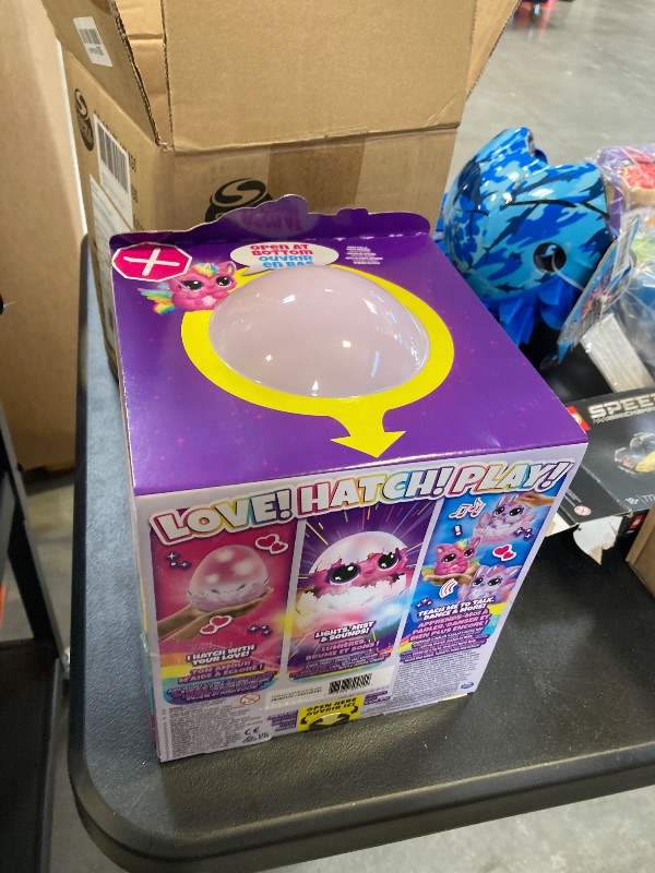 Photo 1 of Hatchimals Alive, Mystery Hatch Pufficorn, Surprise Interactive Toy & Egg with Mist, Lights & Sounds (Styles May Vary), Kids Toys for Girls & Boys