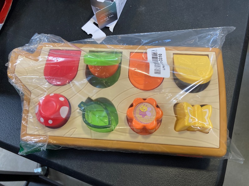 Photo 1 of Fisher-Price Baby Toy Hide & Peek Pop-Up Animal-Themed Sensory Activity with Wood Accents & Sounds for Ages 9+ Months