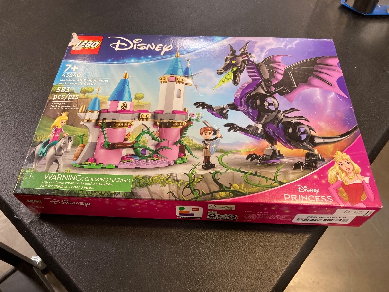 Photo 1 of LEGO Disney Princess Maleficent’s Dragon Form Building Set for Kids and Sleeping Beauty Fans, Disney Princess Figure, Castle Toy, Fun Gift Idea for Girls and Boys Ages 7 Plus Who Love Aurora, 43240