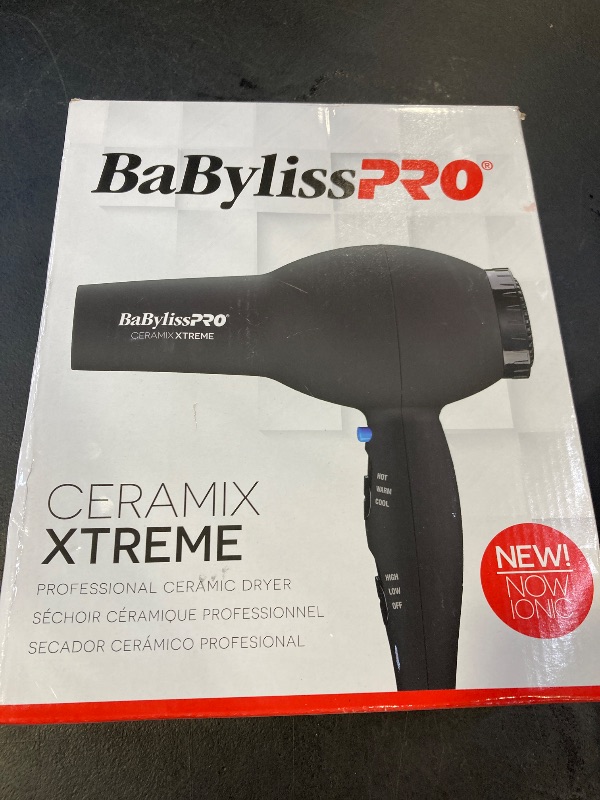 Photo 1 of BaBylissPRO Hair Dryer, Ceramix Xtreme 2000-Watt Blow Dryer, Hair Styling Tools & Appliances, BX2000
