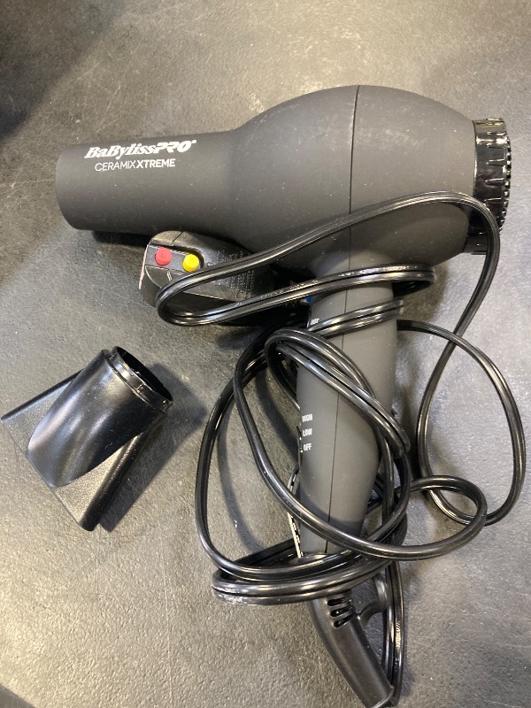 Photo 1 of BaBylissPRO Hair Dryer, Ceramix Xtreme 2000-Watt Blow Dryer, Hair Styling Tools & Appliances, BX2000