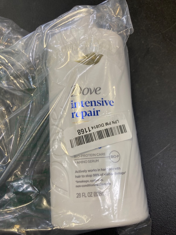 Photo 1 of Dove Shampoo Intensive Repair for Damaged Hair with Bio-Protein Care Technology and Amino Serum 28 Fl Oz