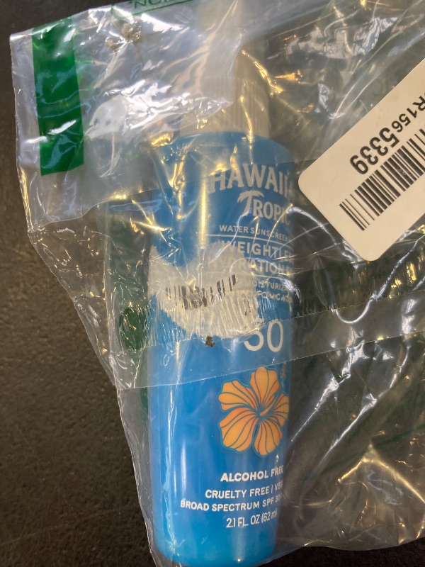 Photo 1 of Hawaiian Tropic Weightless Hydration Water Sunscreen Mist for Face SPF 30 | Non-Aerosol Sunscreen Spray Travel Size, Beach Essentials, Summer Essentials, Travel Sunblock Face SPF Spray, 2.1 fl oz