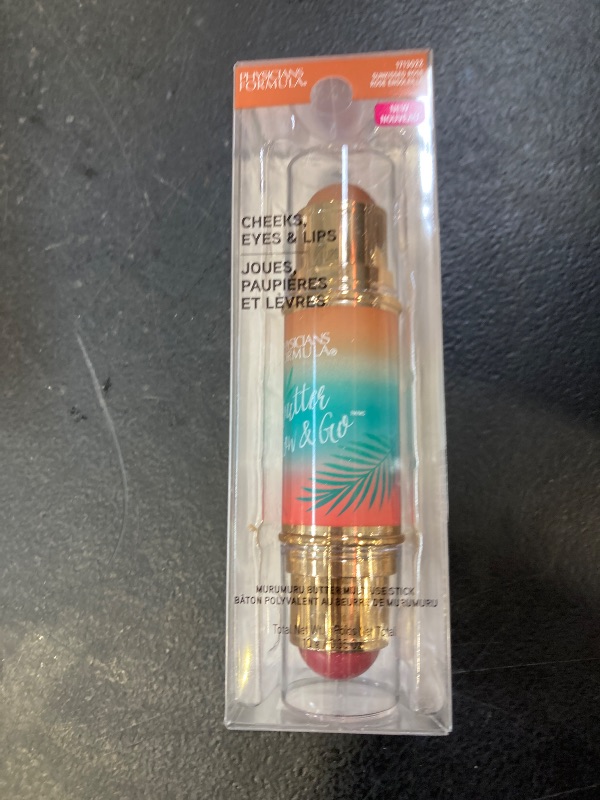 Photo 1 of Physicians Formula Butter Glow & Go Multiuse Stick, Ultra-Creamy Radiant Finish Formula with Murumuru Butter, Vegan & Cruelty-Free- Sunkissed Rose