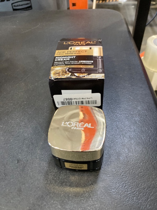 Photo 1 of L'Oreal Paris Age Perfect Anti-Aging Midnight Cream, Reduce Wrinkles & Firm 1.7oz + Serum Sample