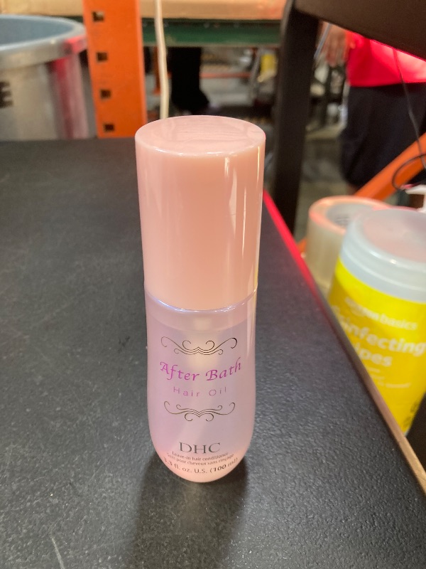 Photo 1 of DHC After Bath Hair Oil, Shine-Enhancing Hair Oil, Lightweight, Leave-In Oil, Smoothing, Frizz-free, Ideal for All Hair Types, 3.3 fl. oz.