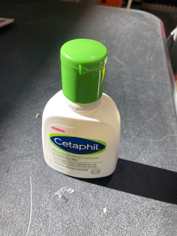 Photo 1 of Cetaphil Face & Body Moisturizer, Hydrating Moisturizing Lotion for All Skin Types, Suitable for Sensitive Skin, NEW 4 oz  Fragrance Free, Hypoallergenic, Non-Comedogenic