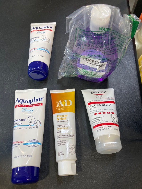 Photo 1 of 5 pack Baby Skin Products - mixed of used and new