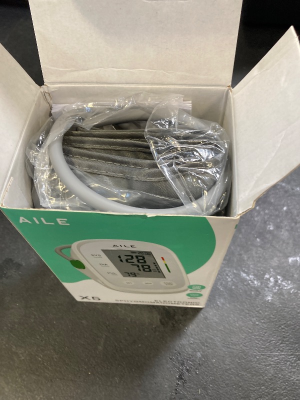 Photo 1 of Blood Pressure Monitor, AILE Blood Pressure Machine Upper Arm Large Cuff(8.7"-16.5"), High Automatic Blood Pressure Monitors Cuff for Home Use, (BP) Manual Arm Blood Pressure Monitors, 2 * 99 Memory