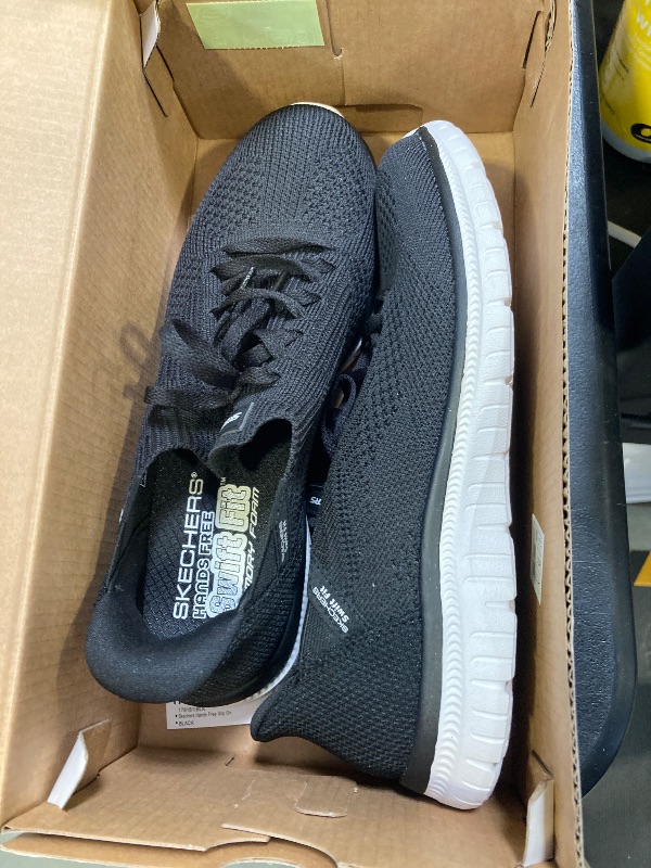 Photo 1 of Skechers Virtue Women’s Stretch Knit Hands Free Swift Fit Shoe Black US 7