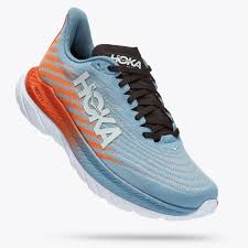 Photo 1 of Hoka One One Men’s Mach 5 Blue/Orangee size 10.5D 