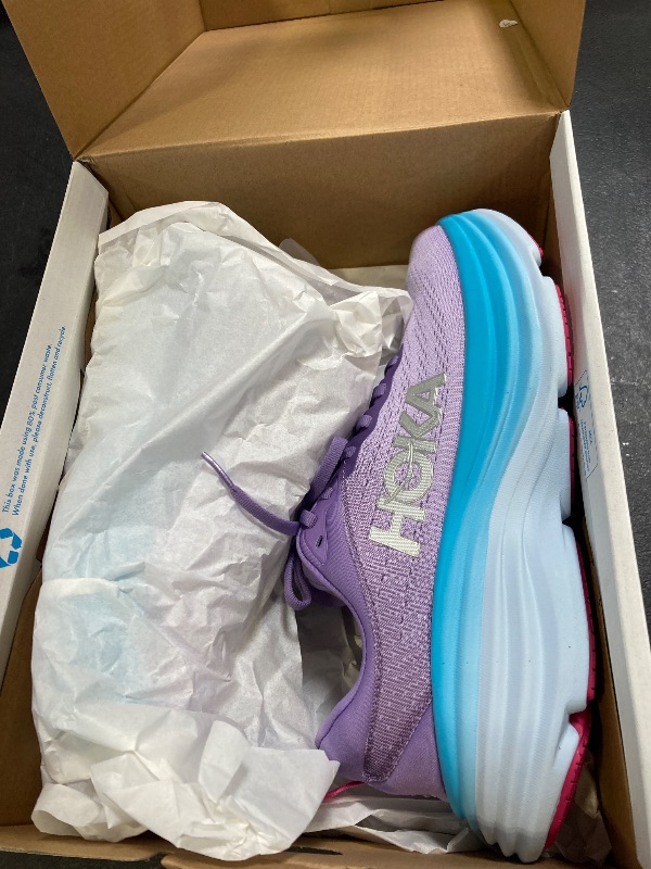Photo 1 of Women’s Hoka Bondi 8 Purple/Blue Regular Athletic Shoes size 9B