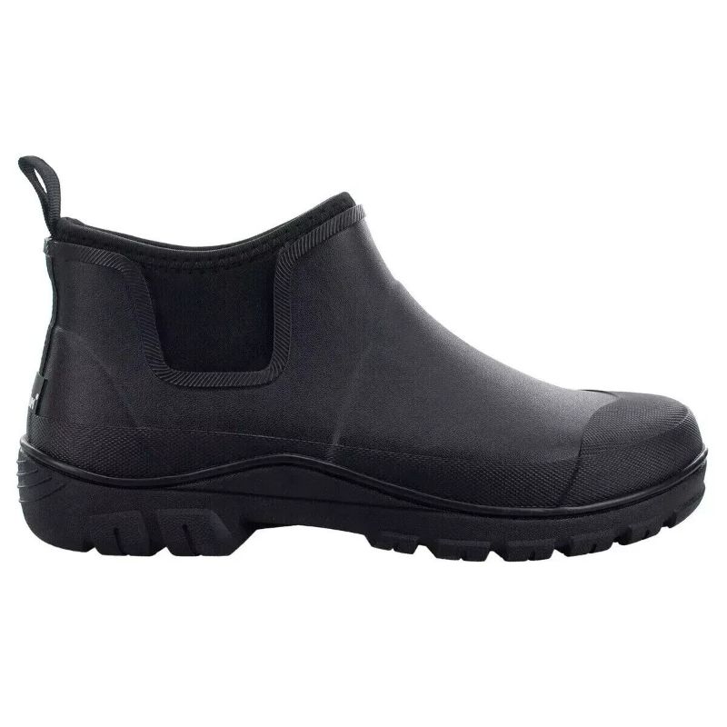Photo 1 of Staheekum Men S Size 10 Waterproof Ankle Rain Boot Black New in Box