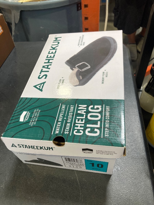 Photo 1 of Staheekum Ladies' Chelan Clog Slip on Memory Foam Black New size 10 