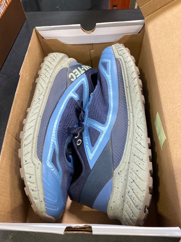 Photo 1 of Hi Tec Men's Size 9 Lace-up Athletic Trail Shoes, Blue size 12