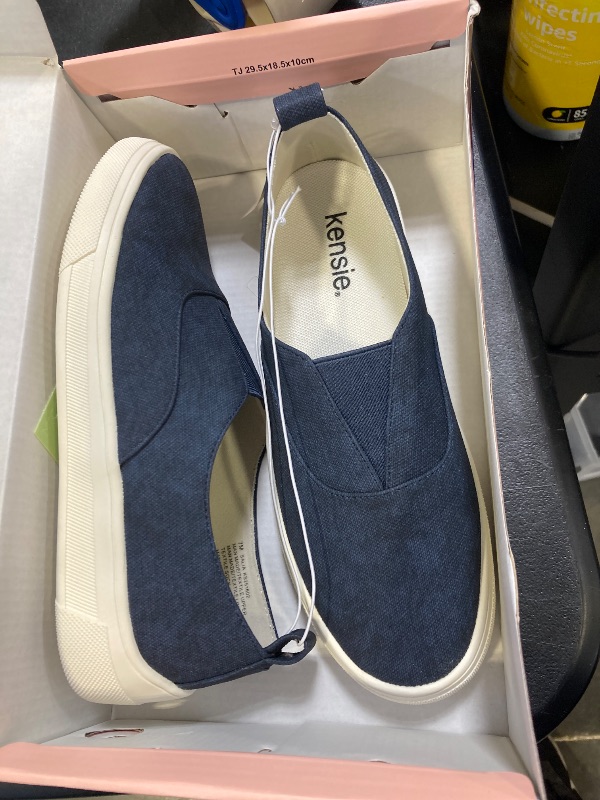 Photo 1 of Kensie Ladies' Size 7 Salia Slip On Comfort Casual Shoes, navy 
