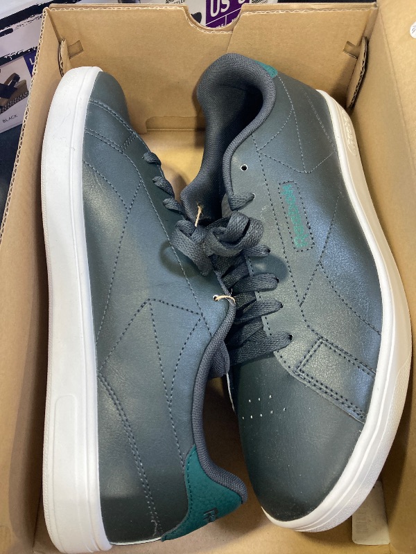 Photo 1 of Reebok Court CLN Men's Tennis Shoes/Green-White / Size 10