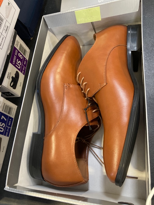 Photo 1 of Brand New Perry Ellis Portfolio Men Randal Brown Dress Shoes size 10.5