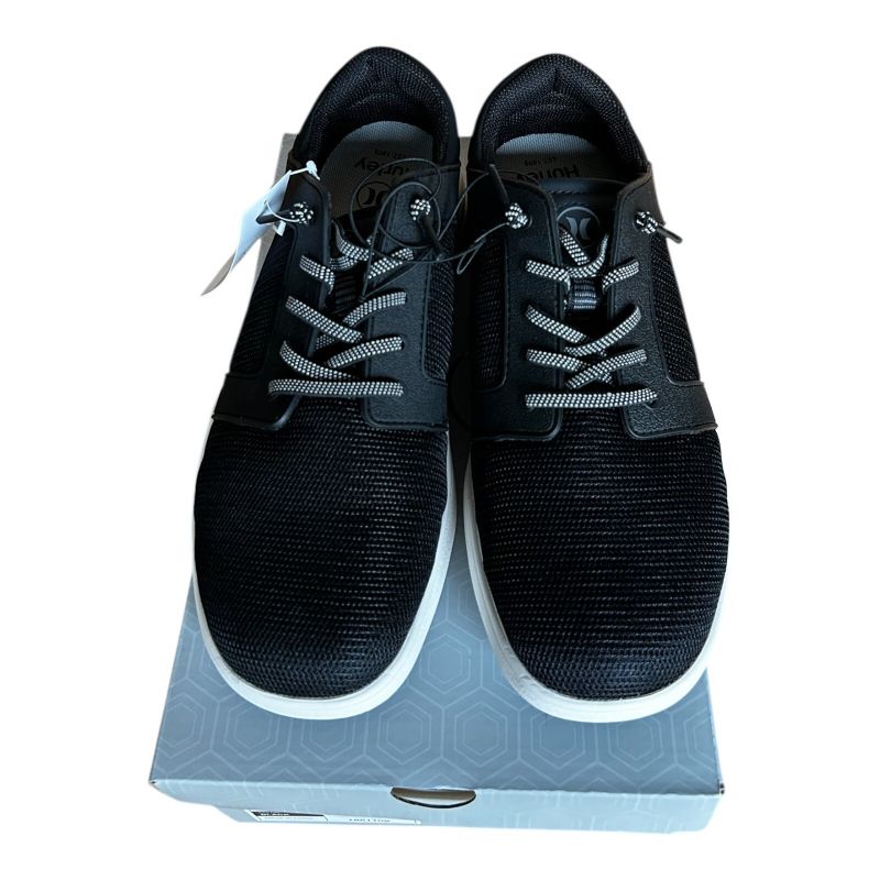 Photo 1 of Hurley Mens Shoreline Slip on Shoes Casual Sneakers Black Size 11